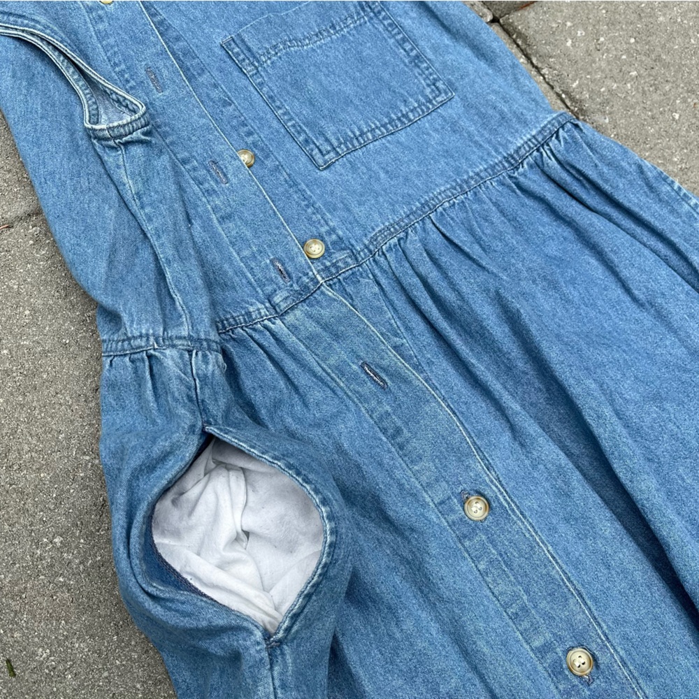 Vintage Denim Dress - Picture 4 of 5